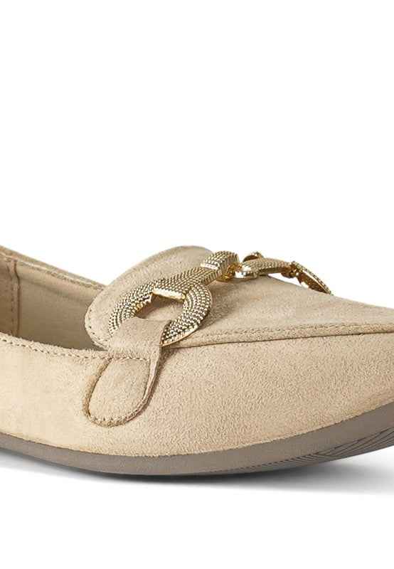Fembot Horsebit Detail Flexible Loafers