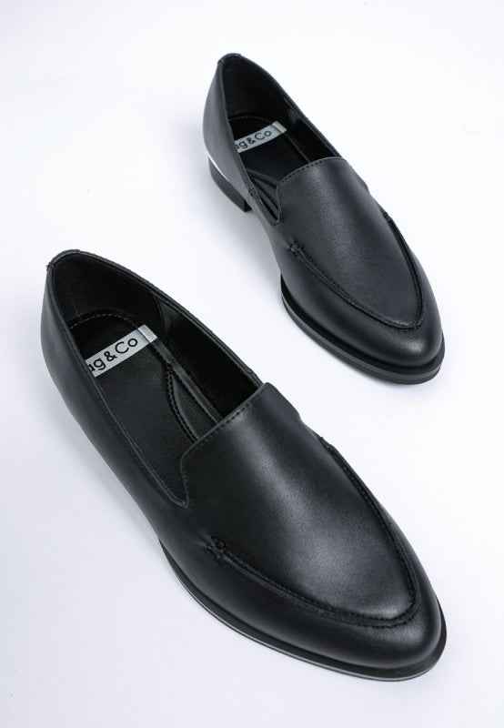 Anna Suede Leather Loafers