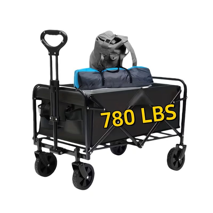 Foldable Utility Wagon - Heavy-Duty All-Terrain Cart (780 Lb) BSDSB