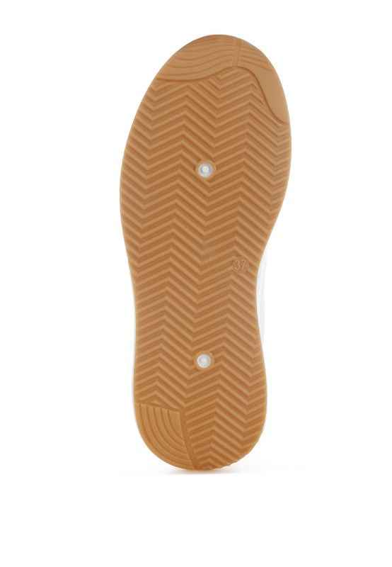 Subasa Chunky Mesh Lace Up Sneakers