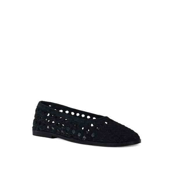 Miyako Suede Ballet Flats