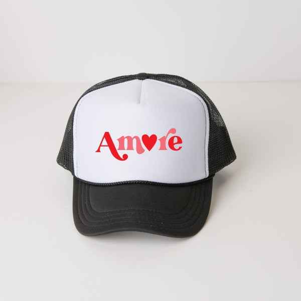 Amore Heart Foam Trucker Hat