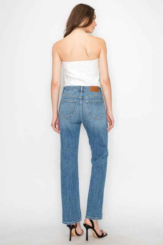 AT2010STMT - Tummy Control High Rise Slim Straight