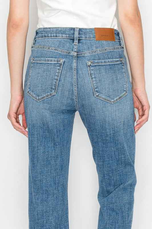 AT2010STMT - Tummy Control High Rise Slim Straight