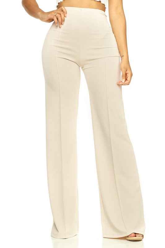 Techno crepe pants
