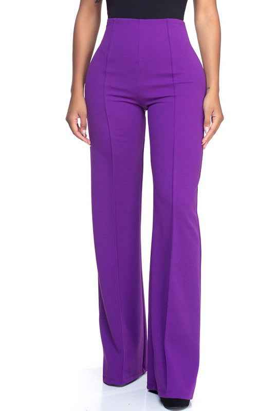 Techno crepe pants