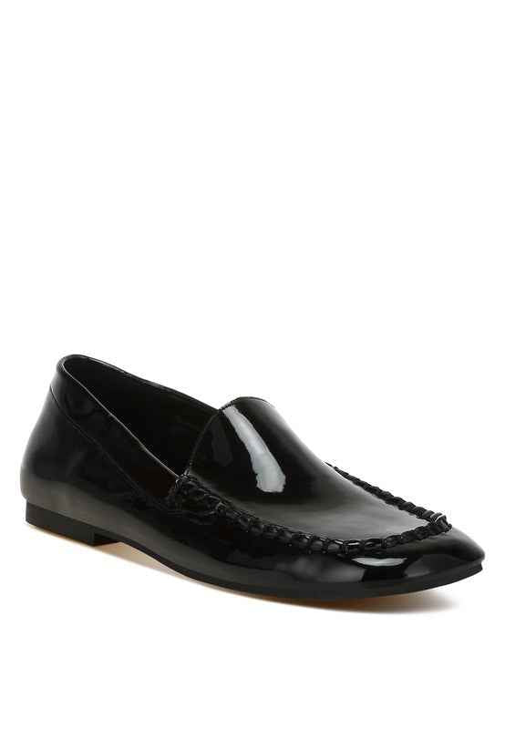 Dama Patent Pleather Loafers