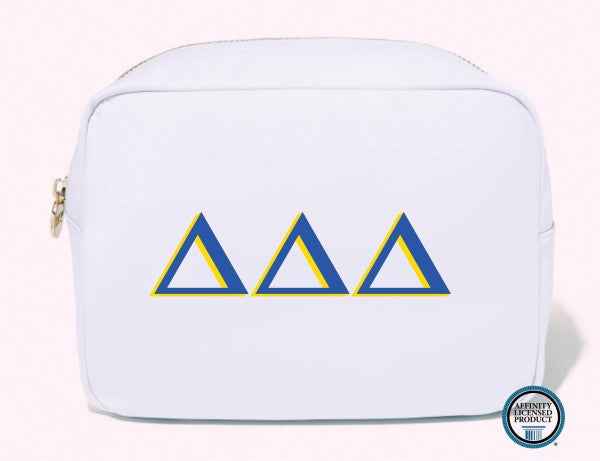 Licensed Sorority Accessory Cosmetic Bag