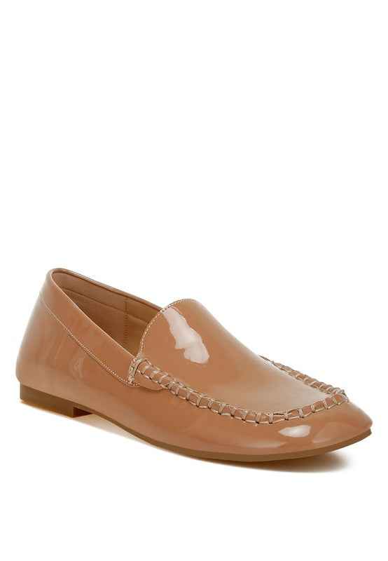 Dama Patent Pleather Loafers