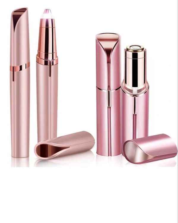 Rechargeable Facial + Eyebrow Hair Removers Set -2