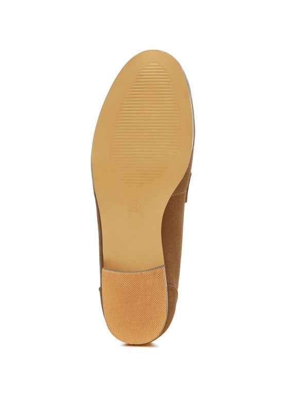 New Ode Rhinestone Penny Strap Loafers Loafers