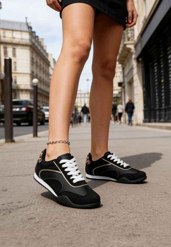 Zuccia Comfortable Lace-Up Sneakers