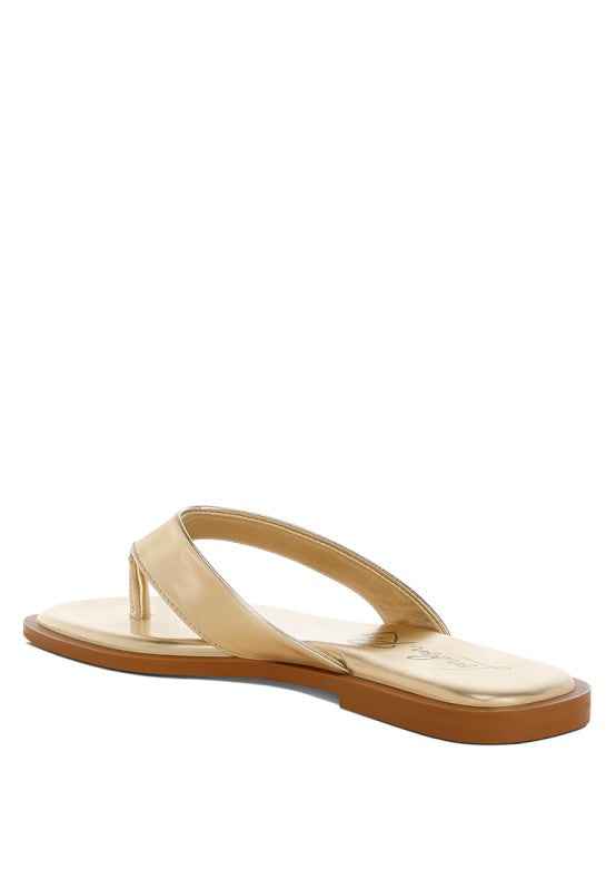 Nitty Square Toe Flats