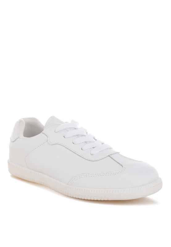 Bostonia Real Leather Casual Sneakers