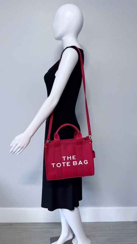Design Tote Bag Medium Size Red