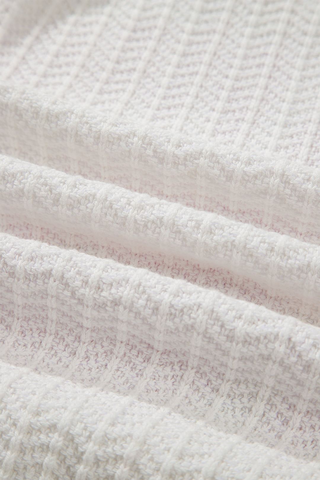 White Lets Play Rugby Pattern Textured Knit Casual Shift Sweater Vest Dear-Lover Dropshipping