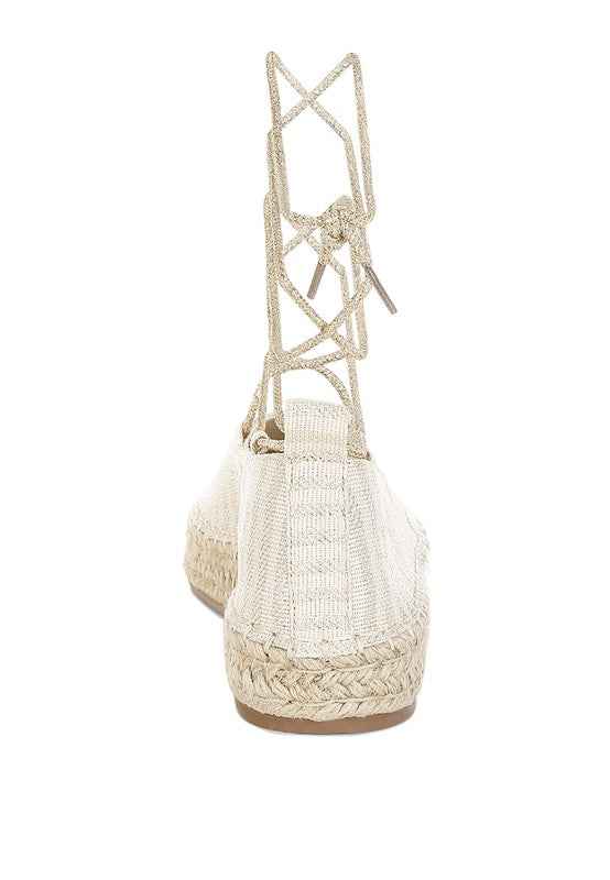 Oplin Canvas Woven Espadrilles