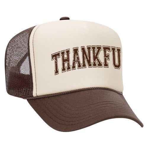 Thankful Varsity Foam Trucker Hat