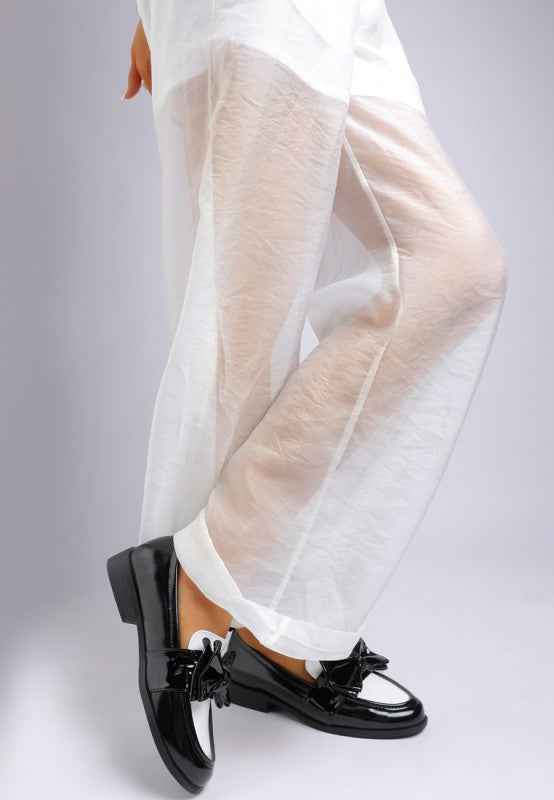 Araminta Classic Chunky Bow Loafers