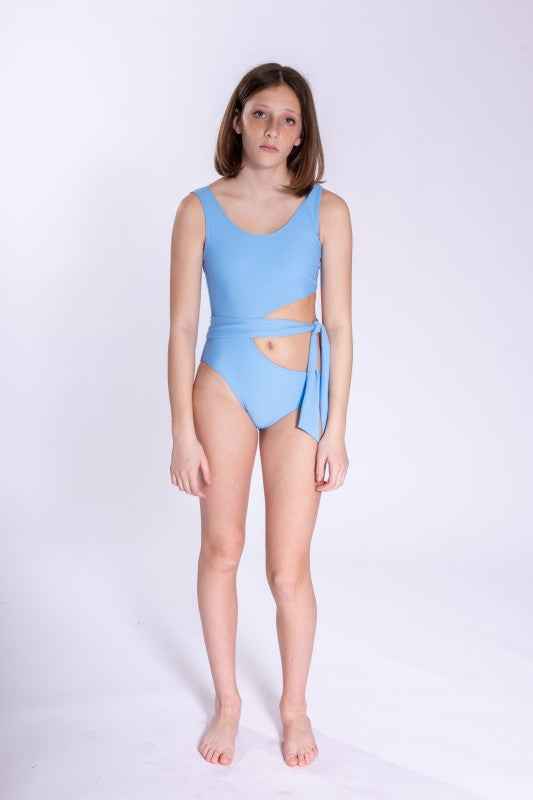 Kids Tank Tie Side Swimsuit