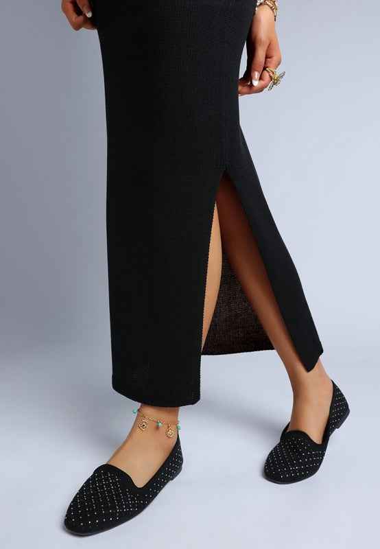 Kyrie Cut Out Detail Ballerinas