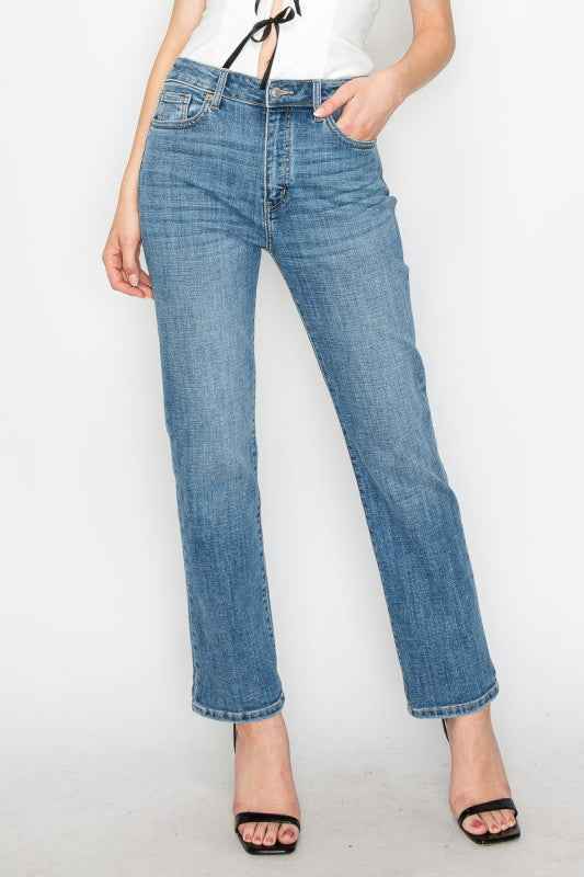 AT2010STMT - Tummy Control High Rise Slim Straight