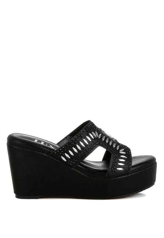 Marnier Diamante & Rhinestone Detail Sandals