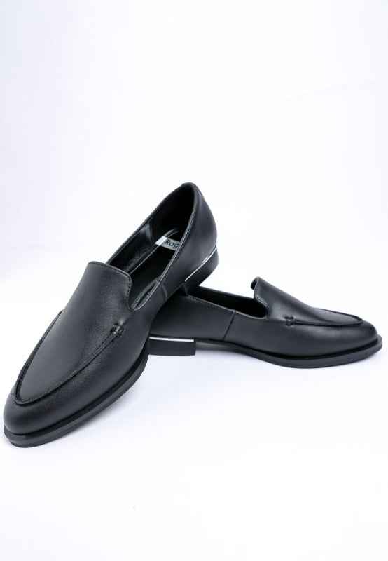 Anna Suede Leather Loafers