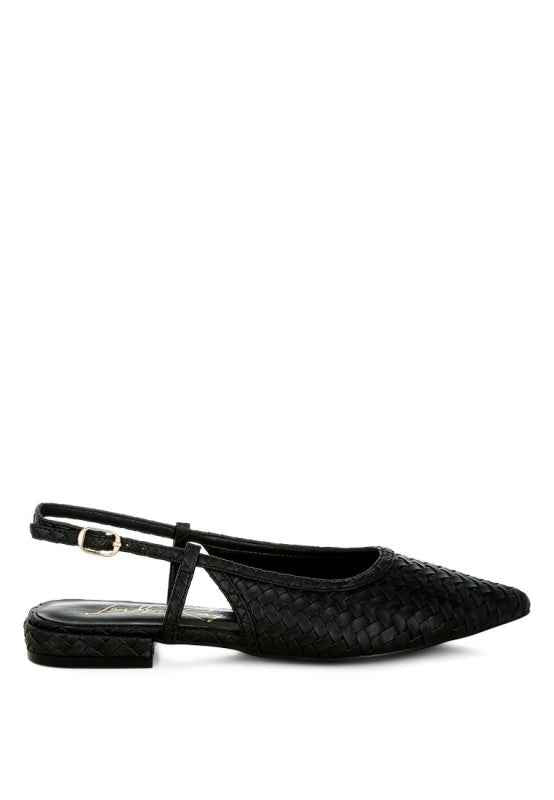 Kurina Woven Slingback Sandals