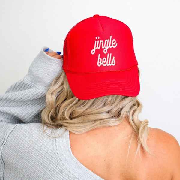 Embroidered Jingle Bells Bold Cursive FTH