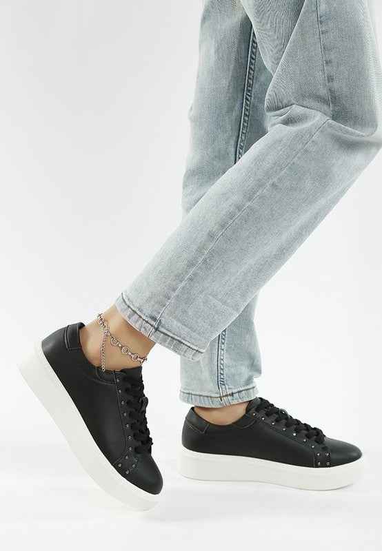 Strider Studs Embellished Chunky Sneakers