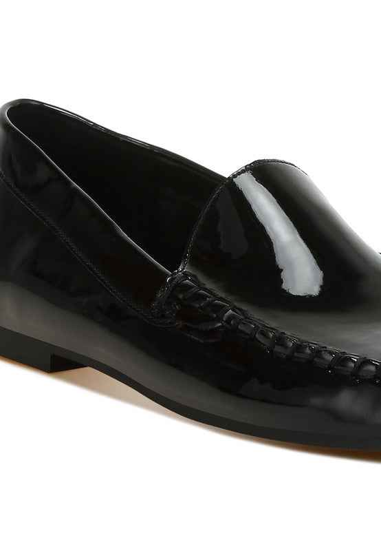 Dama Patent Pleather Loafers