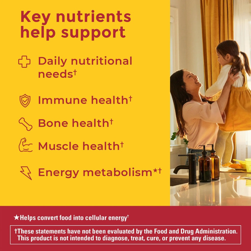 Nature Made Zero Sugar Adult Vitamin Bundle: Multi, B12 & D3 (3-Pack) AA LLC