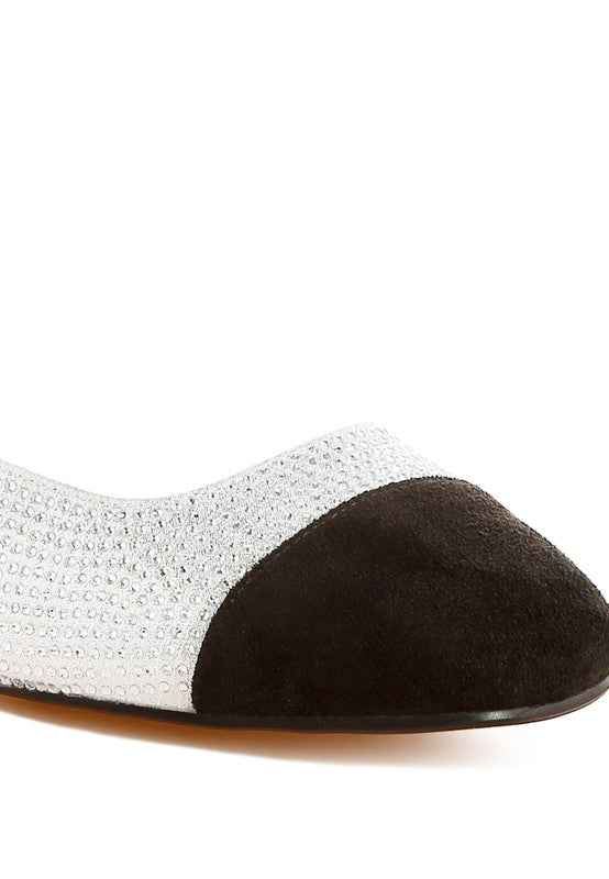 Rerita Rhinestone-Studded Glitter Sandals