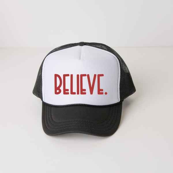Believe Bold Foam Trucker Hat