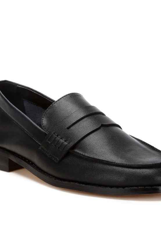 Reiga Low Block Heel Loafers