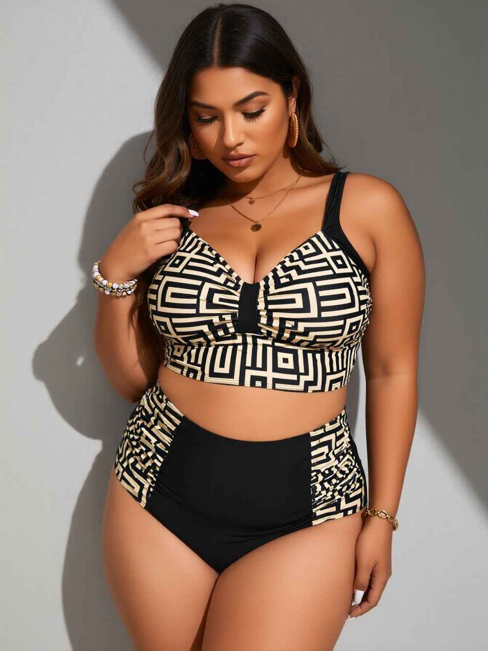 Women's 2-piece Casual Swimsuit Set M178
