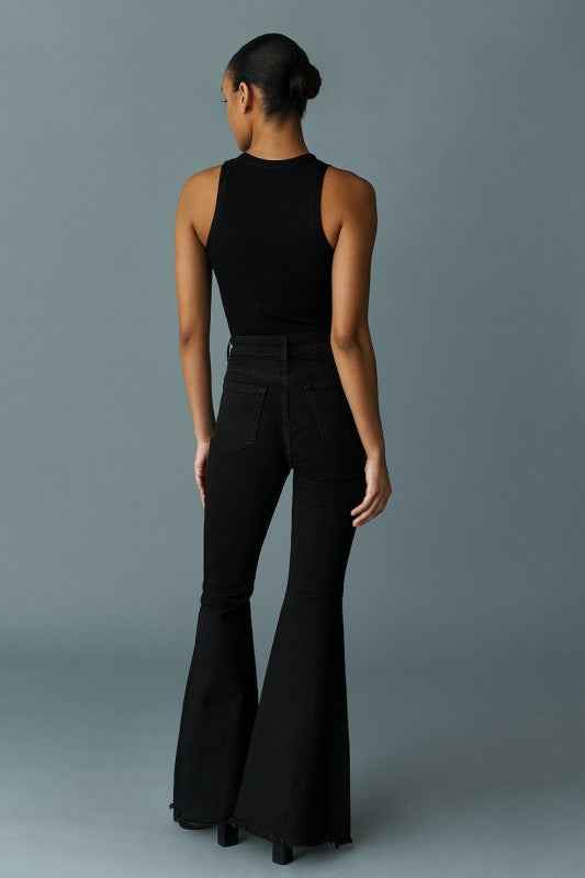 Rodeo Bell Bottom - Black Pink