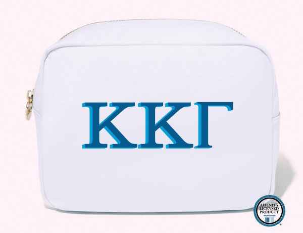Licensed Sorority Accessory Cosmetic Bag