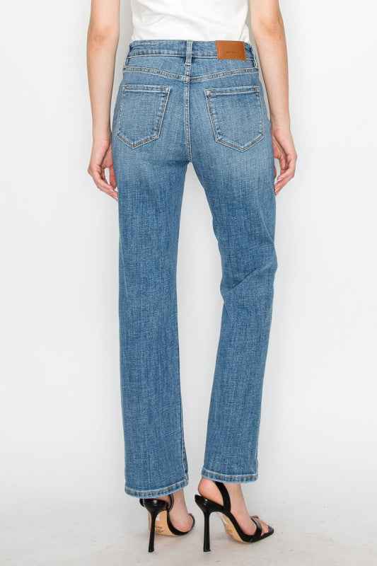 AT2010STMT - Tummy Control High Rise Slim Straight
