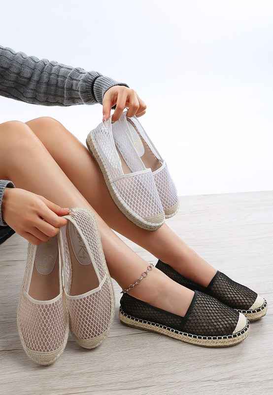 Manara Mesh Espadrille Loafers