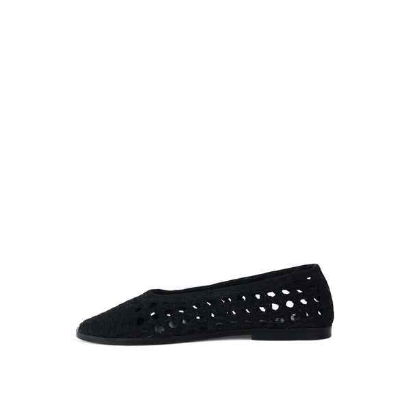 Miyako Suede Ballet Flats