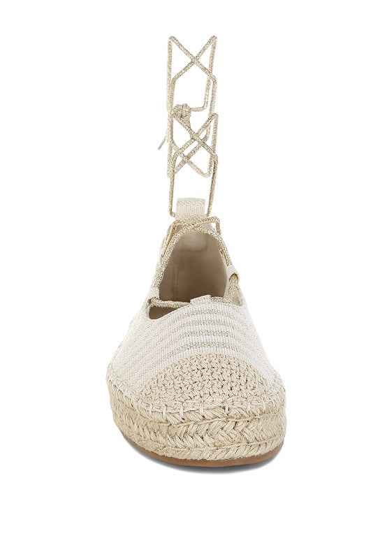 Oplin Canvas Woven Espadrilles