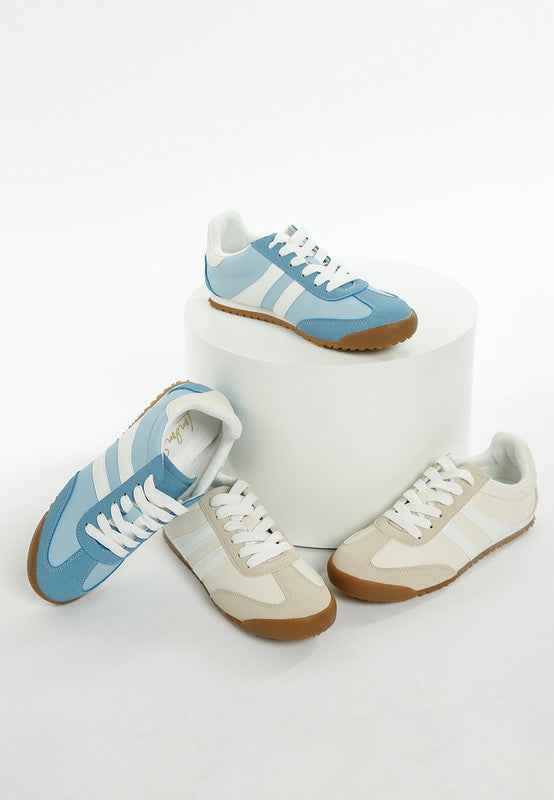 Peak Burn Casual Lace-Up Sneakers
