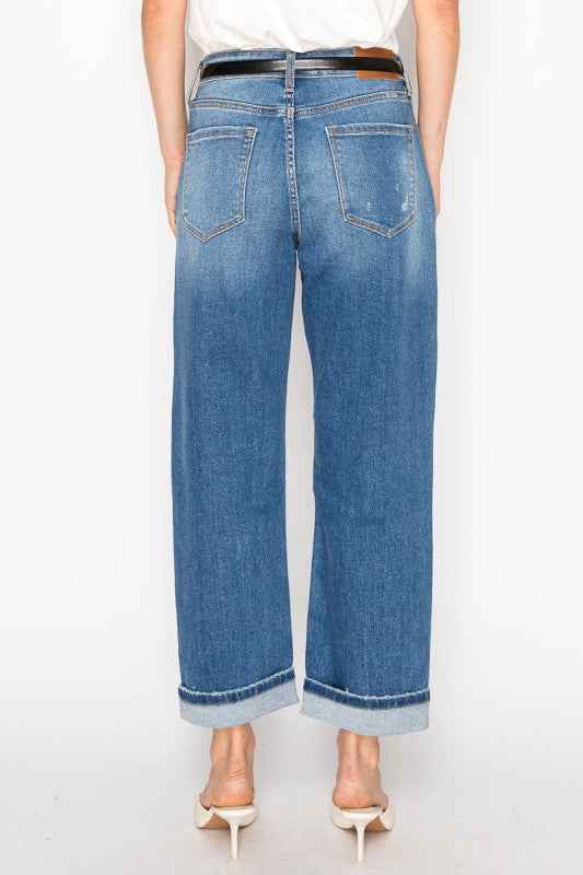 *Hybrid* High Rise Straight Leg