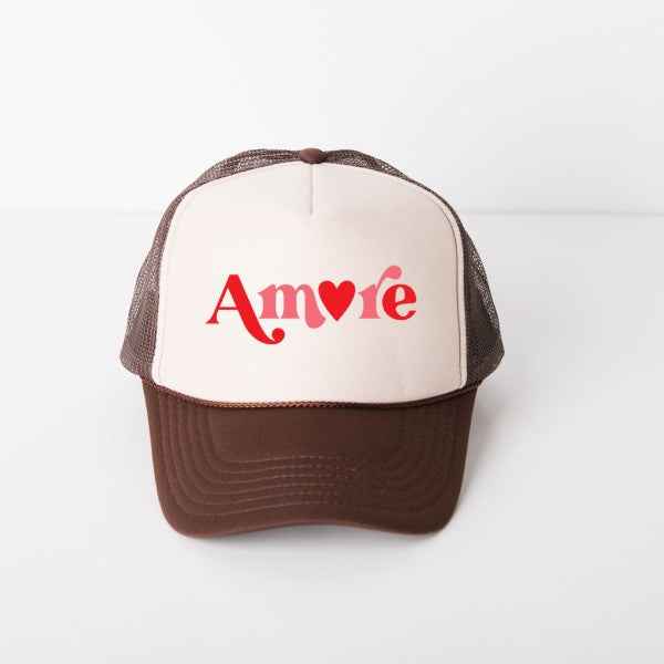 Amore Heart Foam Trucker Hat