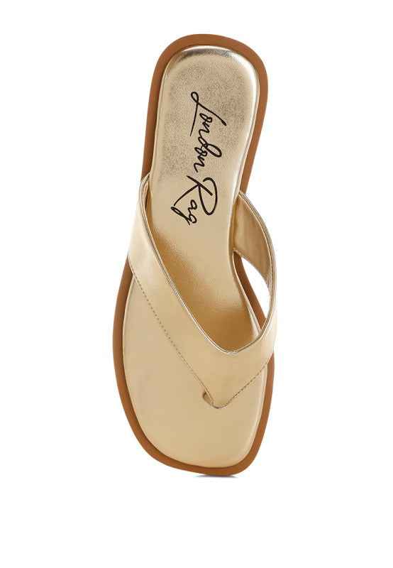 Nitty Square Toe Flats