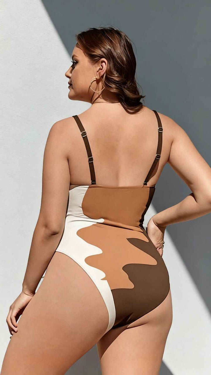 Women's One-piece Casual Swimsuit M123