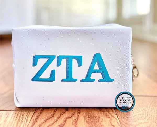 Licensed Sorority Accessory Cosmetic Bag
