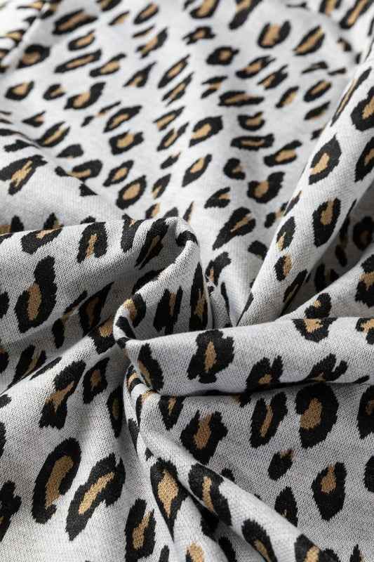Leopard Short Sleeve Tee & Pants Set
